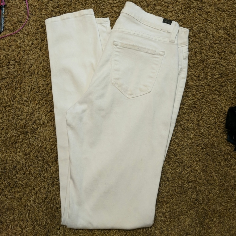 Kancan white skinny jeans